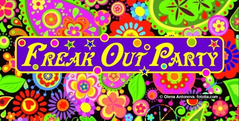 Freak Out Party im Kulturbahnhof Cloppenburg. Grafik: Olena Antonova, fotolia.com