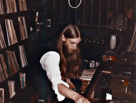 DJ-Fidi im "Alten Fehnhaus" (Ostgroßefehn) 1979