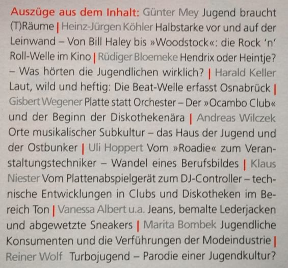 The Beat Goes On. Ausstellungskatalog - Auszüge aus dem Inhalt