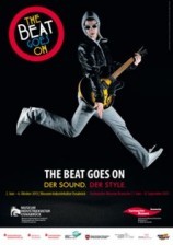 The Beat Goes On. Ausstellungsplakat