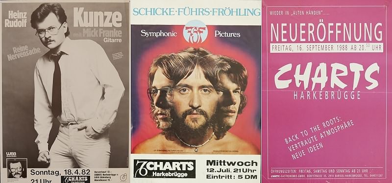 Ausstellung »Live im Charts – Konzertplakate der 70er bis 90er Jahre« im Schlossmuseum Jever