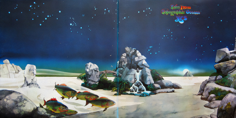 Yes: Tales Of Topographic Oceans LP Cover Foto Discogs